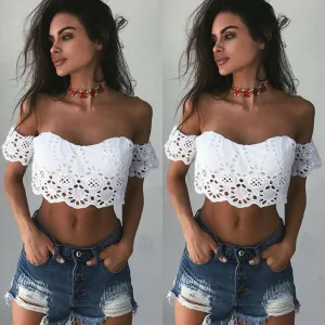 Summer Bare Shoulder's Top