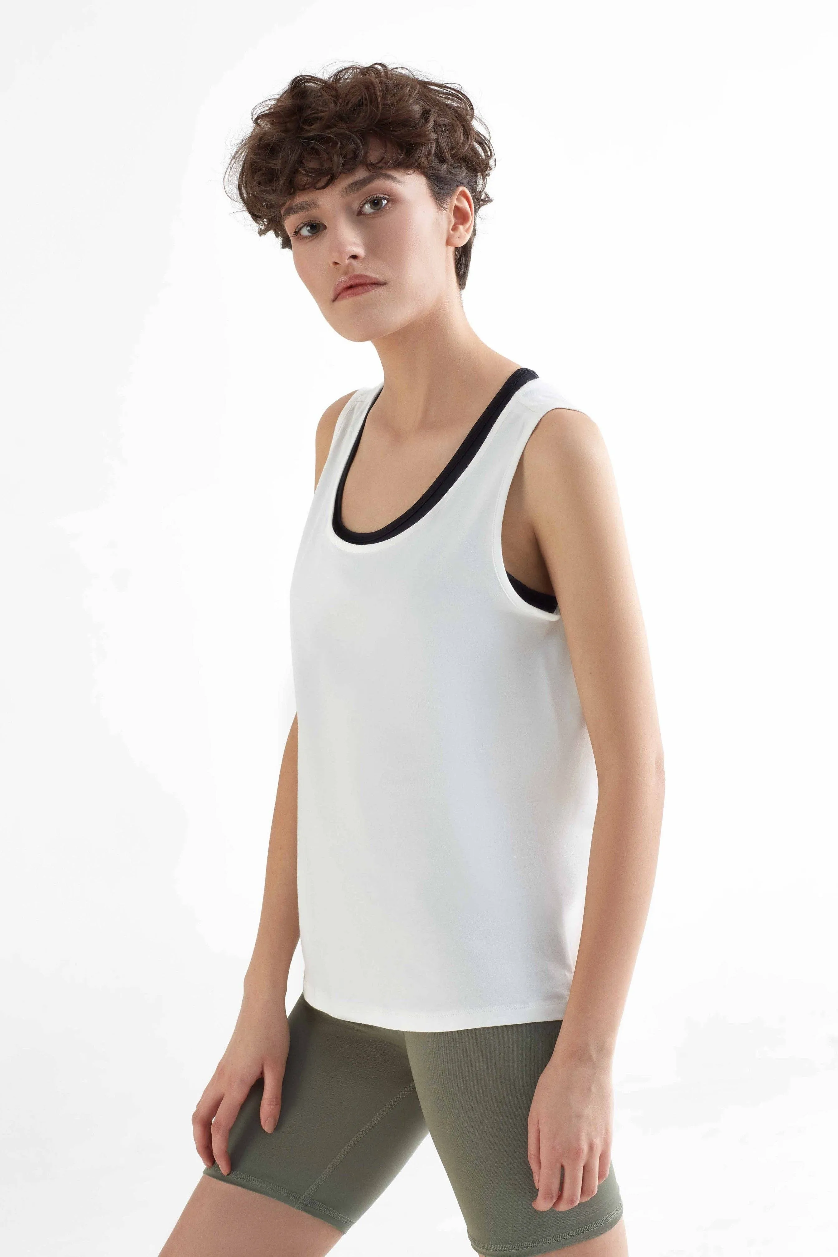 Tencel Active Vest Top: Womens