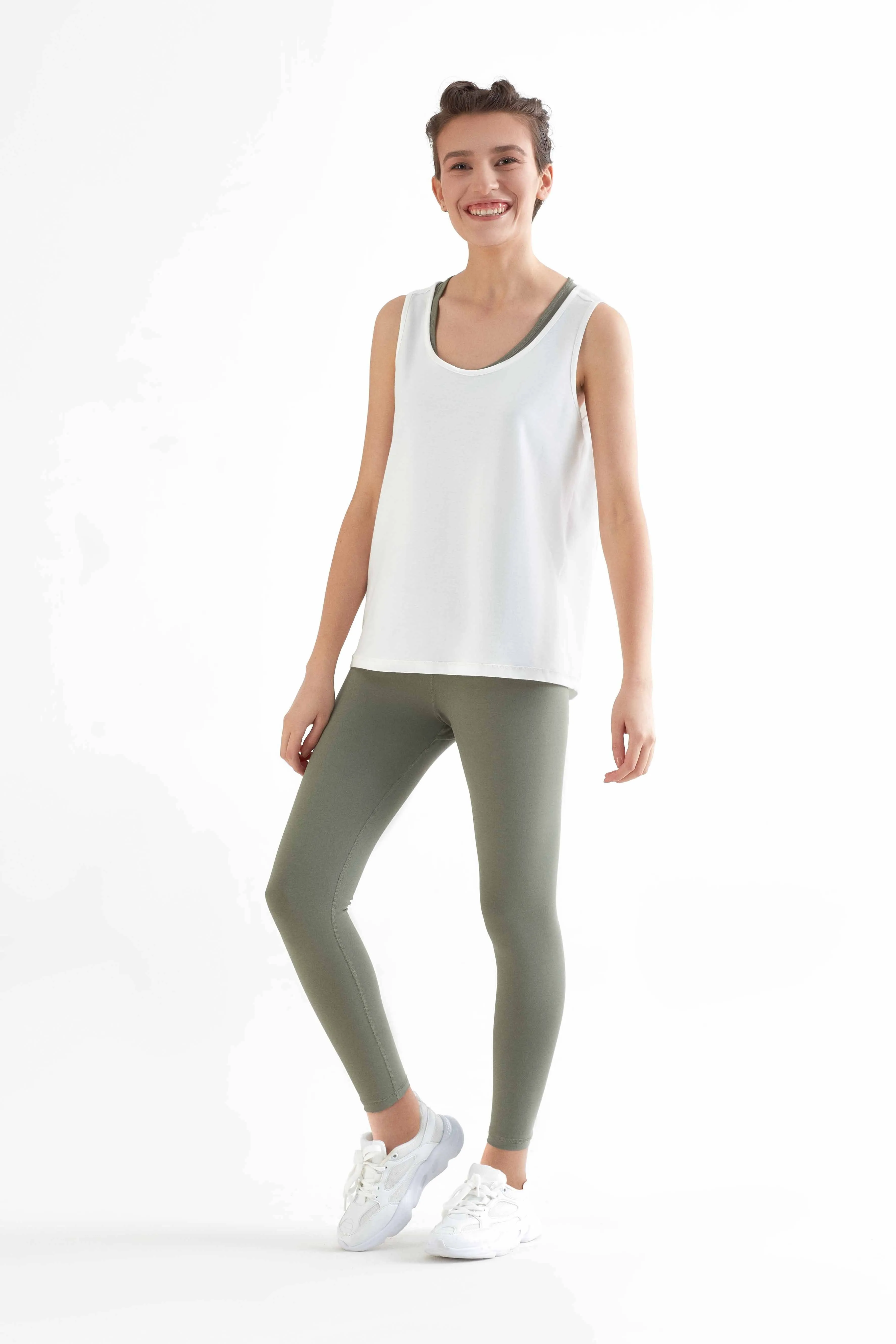 Tencel Active Vest Top: Womens