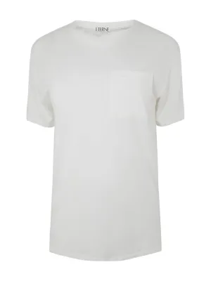 Éterne Boyfriend Pocket Ivory T-shirt