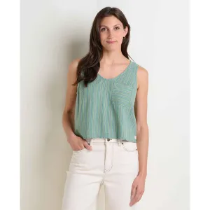 Toad & Co Women's Taj Hemp Button Back Tank II