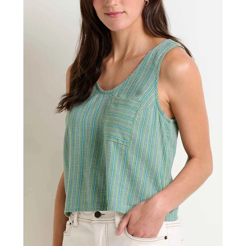 Toad & Co Women's Taj Hemp Button Back Tank II