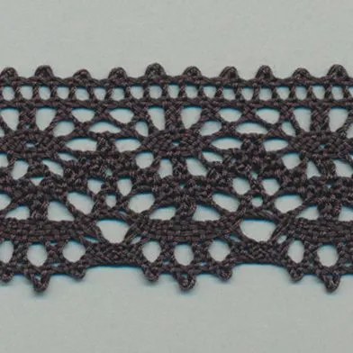 Torchon Lace #142 Coffee Brown