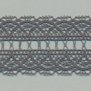 Torchon Lace #159 Medium Gray