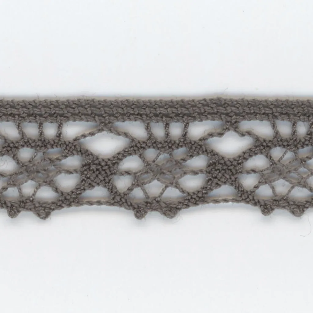 Torchon Lace #159 Medium Gray