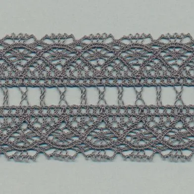 Torchon Lace #159 Medium Gray