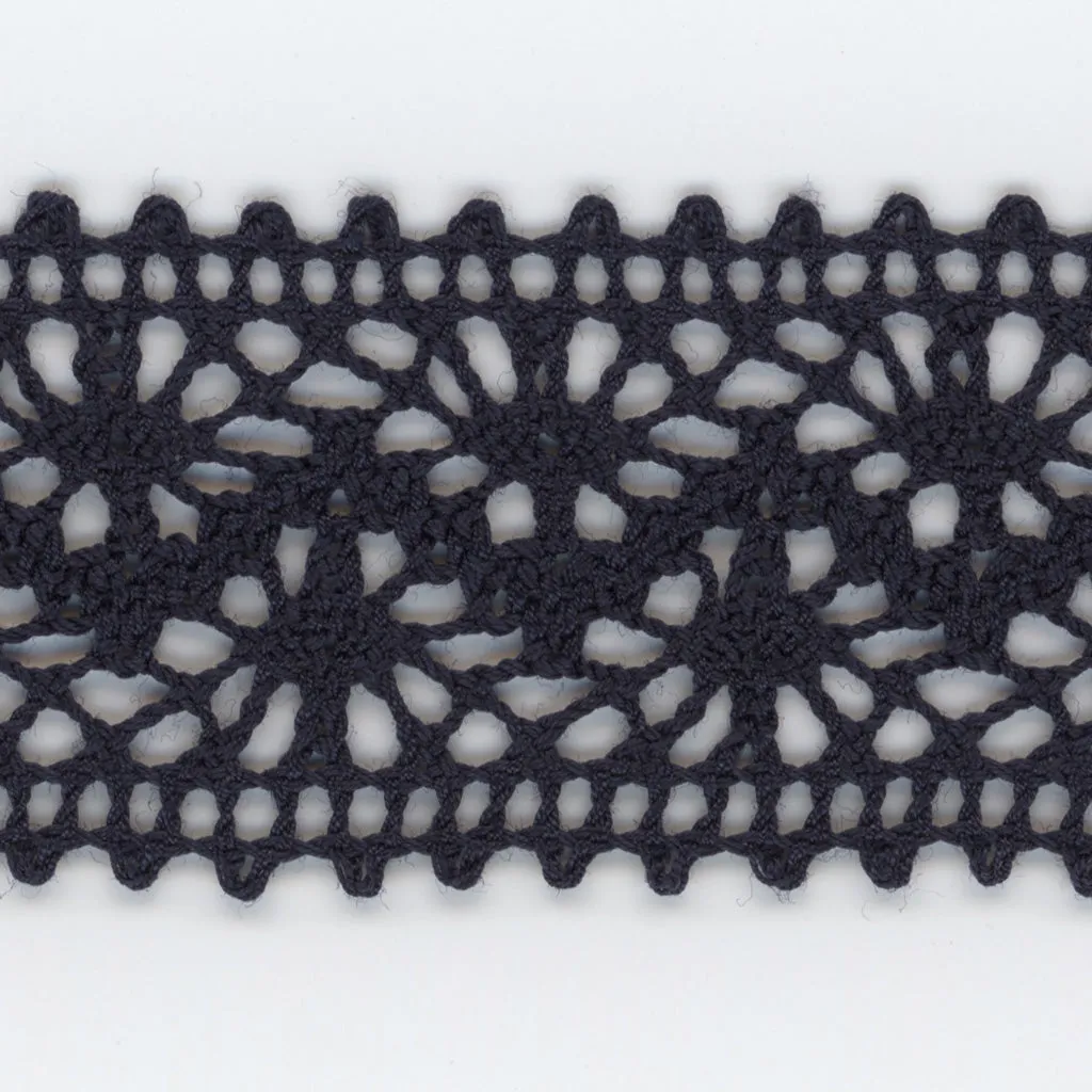 Torchon Lace #47 Night Blue