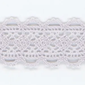 Torchon Lace #93 Silver Rose