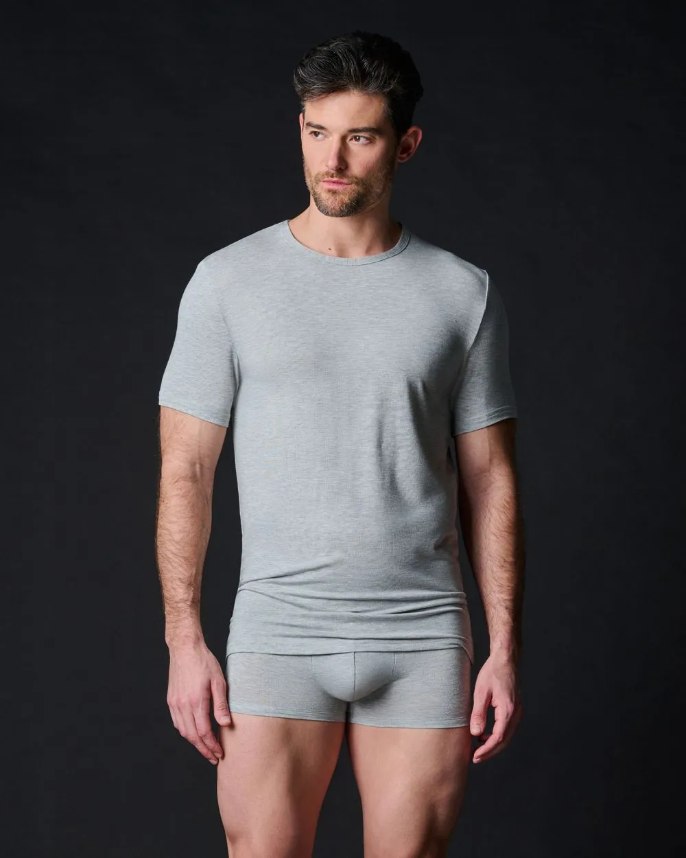 Ultra Soft Modern Short Sleeve Crew Neck Tee