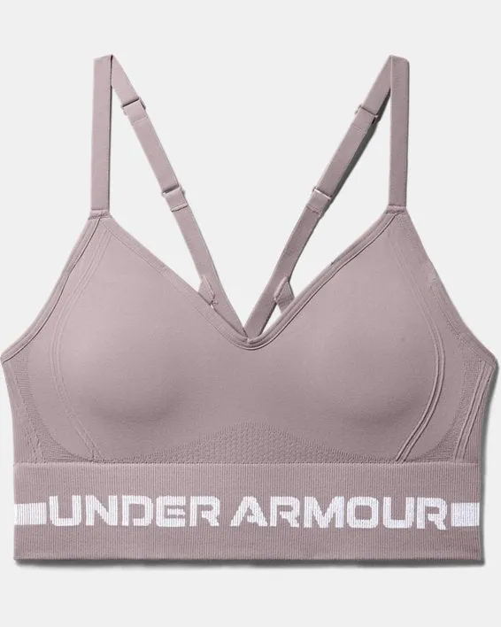 Under Armour Womens UA Seamless Low Long Bra