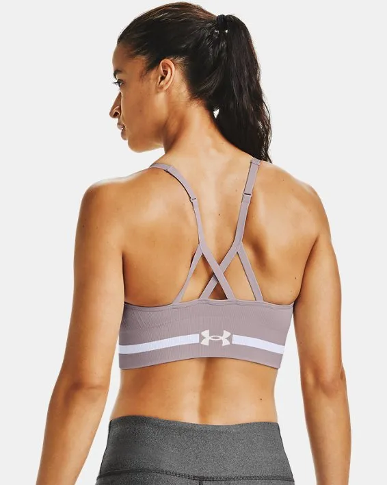 Under Armour Womens UA Seamless Low Long Bra