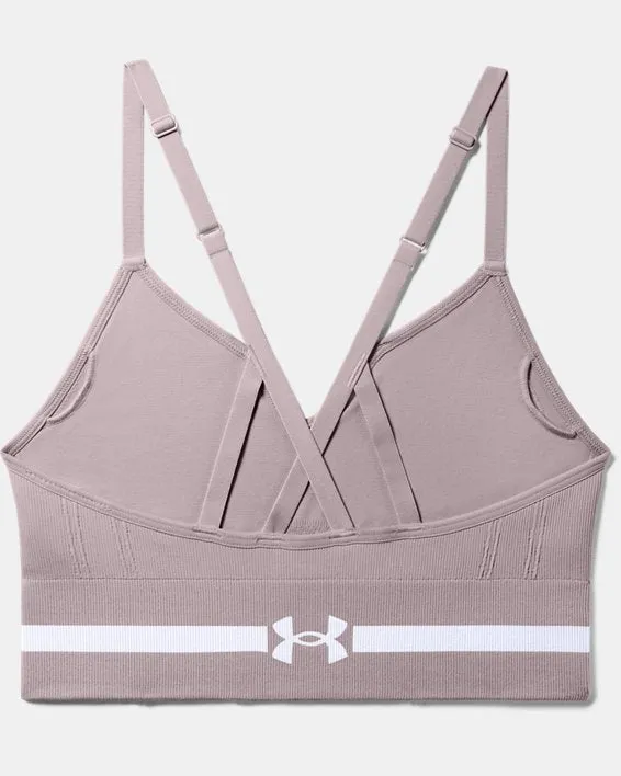 Under Armour Womens UA Seamless Low Long Bra