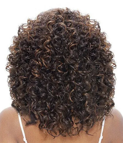 Vanessa Honey C Brazilian Human Hair Blend Lace Front Wig GENIX (01)