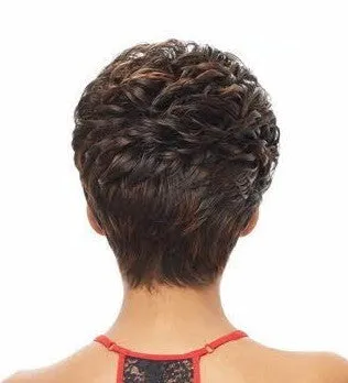 Vanessa Honey-C Brazilian Human Hair Blend Swissilk Lace Front Reverse C-Side Part Wig TRCHB UNA