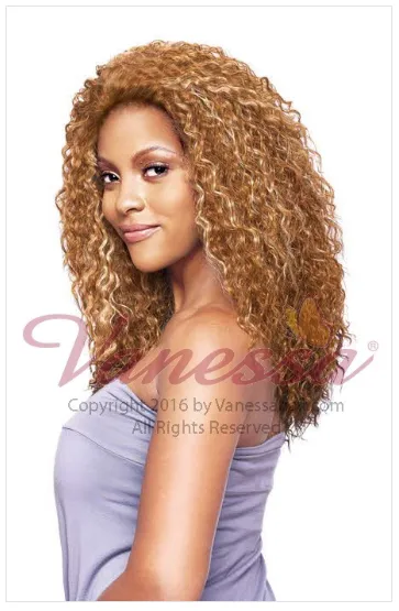 Vanessa THB KONEY - Human Hair Blend TOPS LACE FRONT HONEY Lace Front Wig