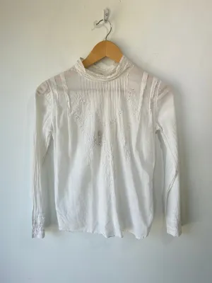 Victorian White Eyelet Shirt