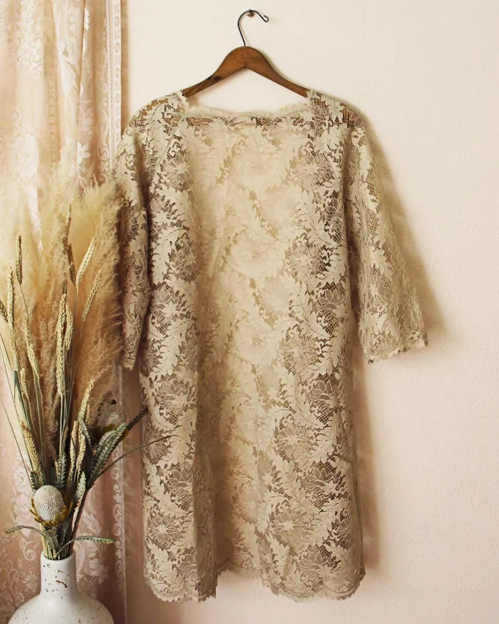 Vintage Lace Duster