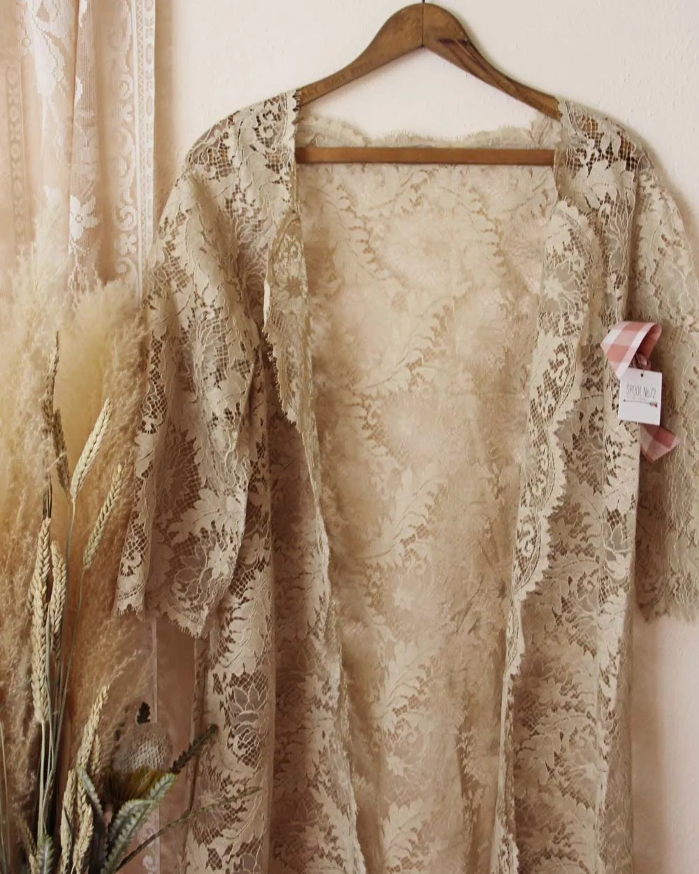 Vintage Lace Duster
