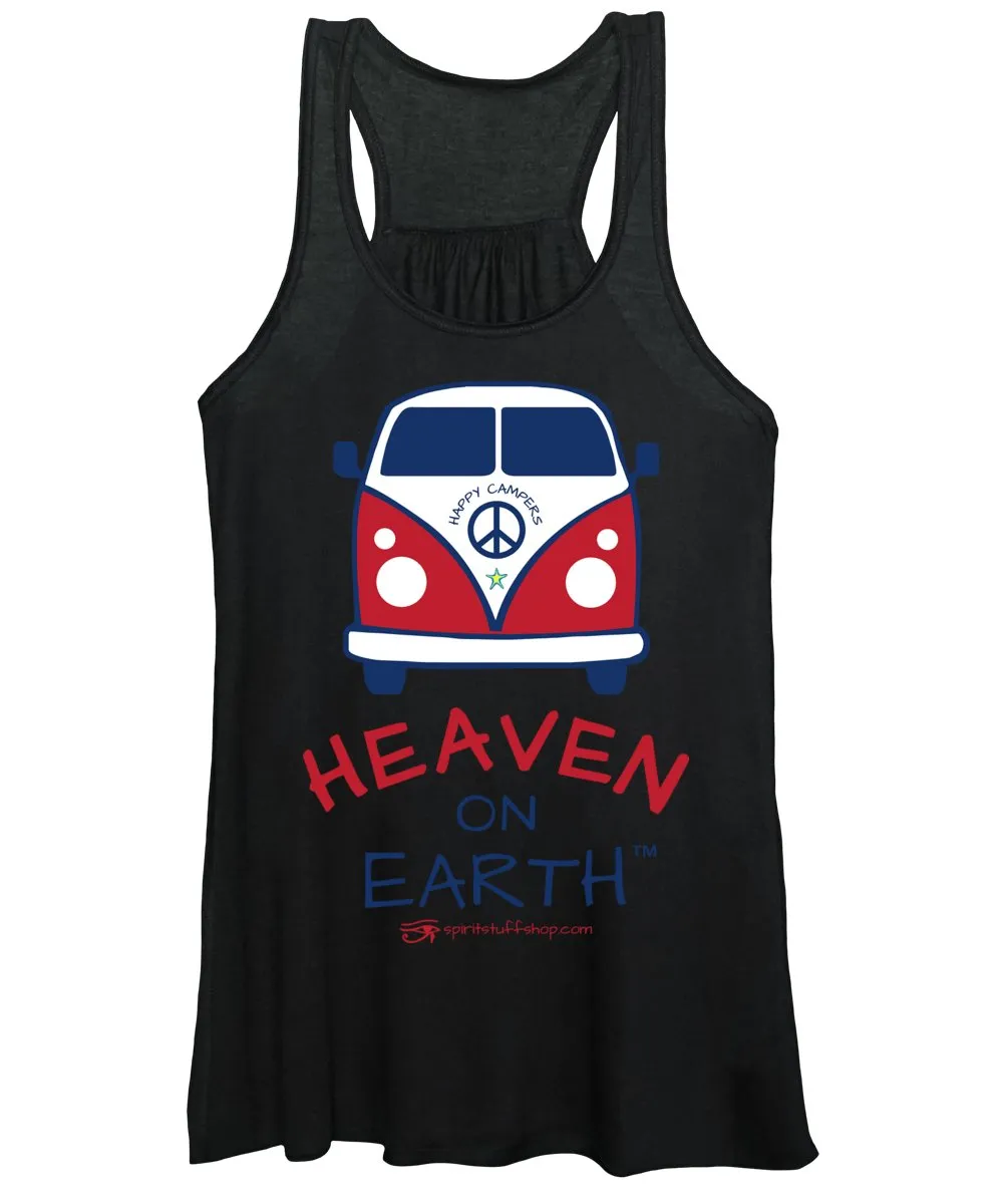 Vw Happy Camper Heaven On Earth - Women's Tank Top
