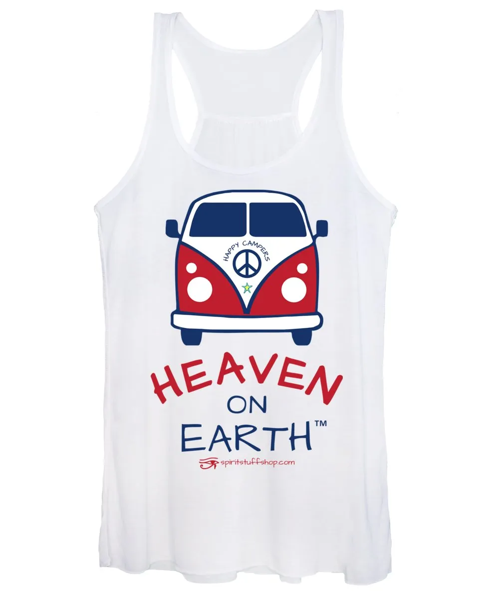 Vw Happy Camper Heaven On Earth - Women's Tank Top