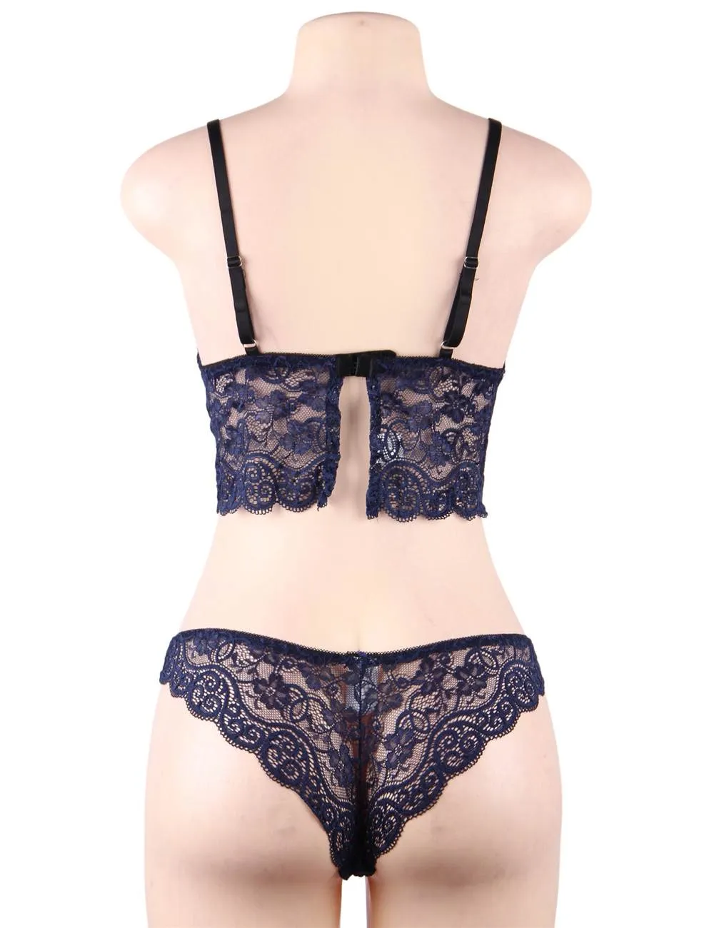 Women Hollow Sexy Sleepwear Nightwear Lace Trim Satin Top Pajama Sets