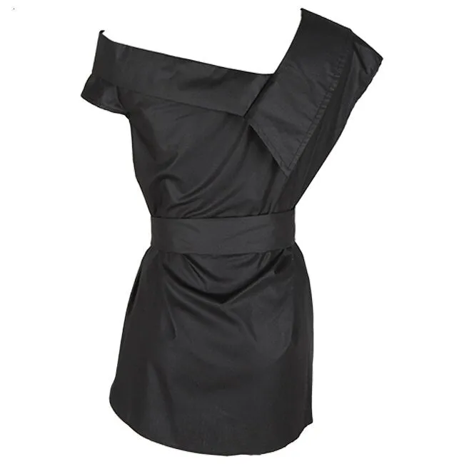 Women Patchwork Bowknot Blouse Shirts