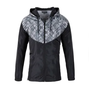 Women's  Casual    Hooded  Lined  Block  Windbreaker