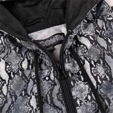 Women's  Casual    Hooded  Lined  Block  Windbreaker
