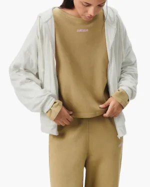 WOMEN'S HOODIE YPAWOOD IN HEATHER GREY