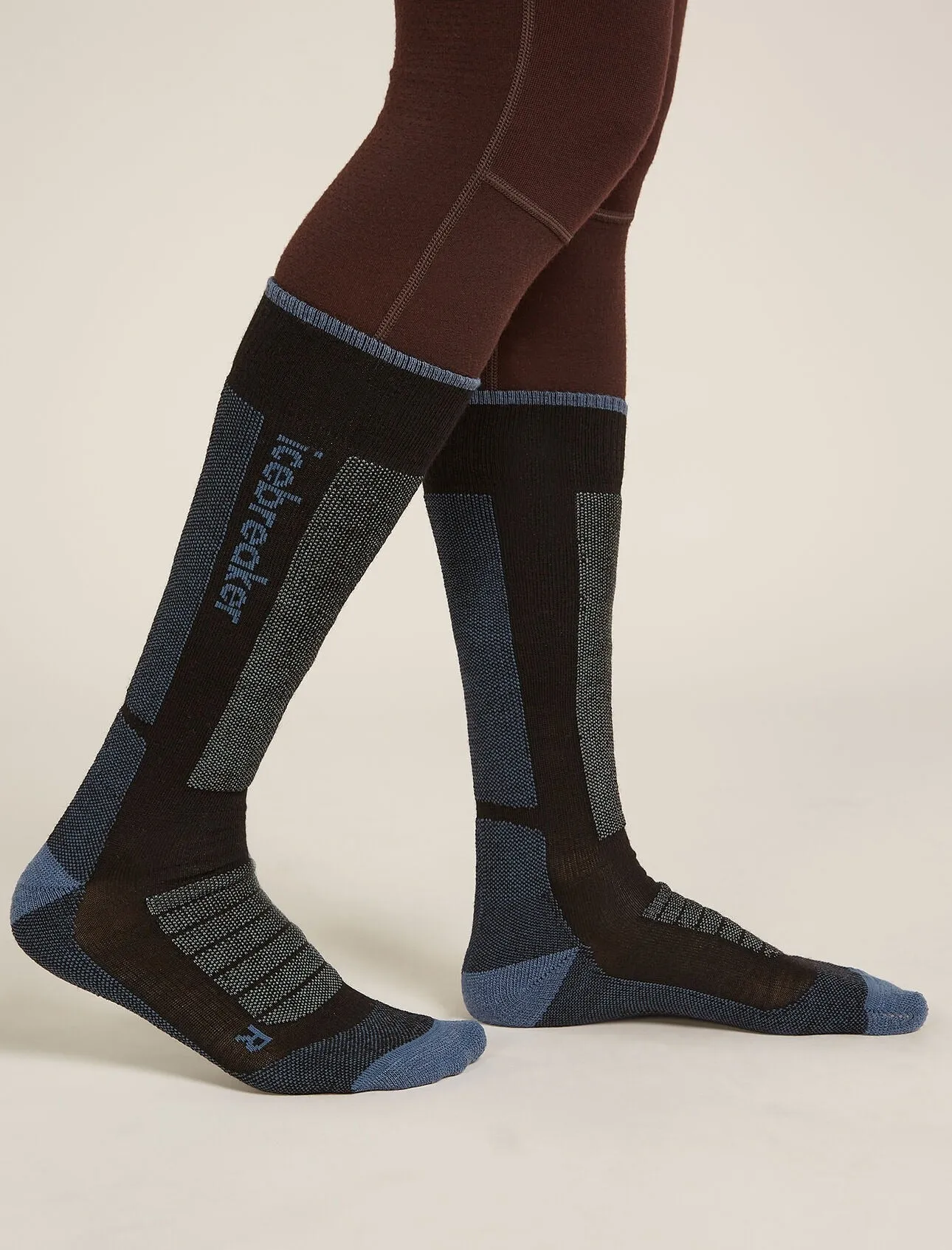 Women's Merino Ski  Medium Over the Calf Socks