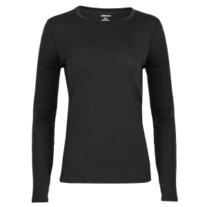 Women's Merino Wool Crewneck - Black