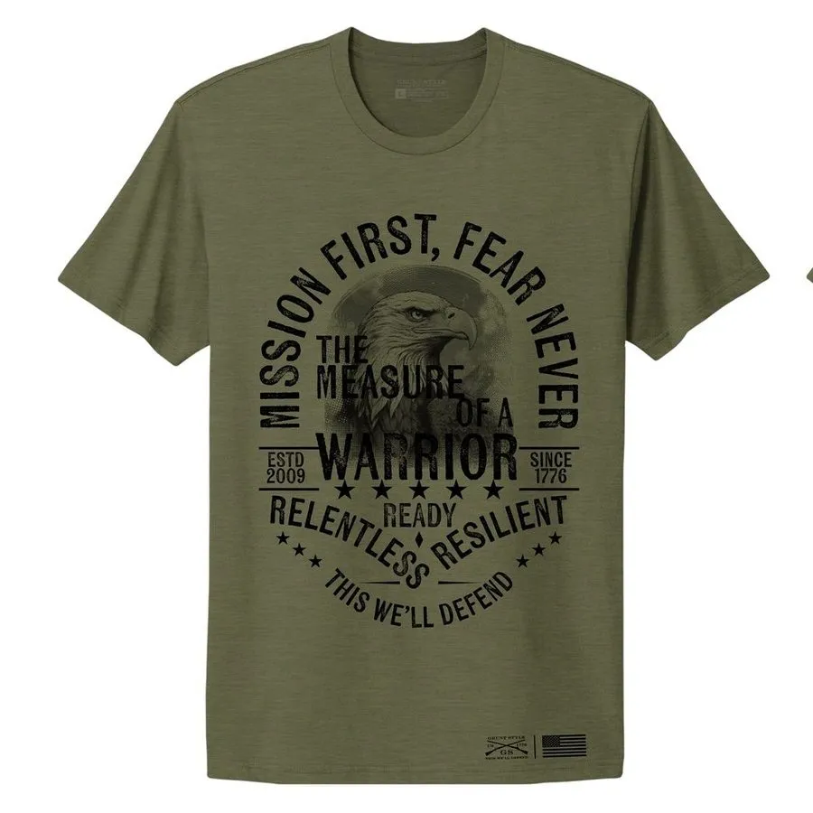Women's Mission First Boyfriend Fit T-Shirt - Military Green