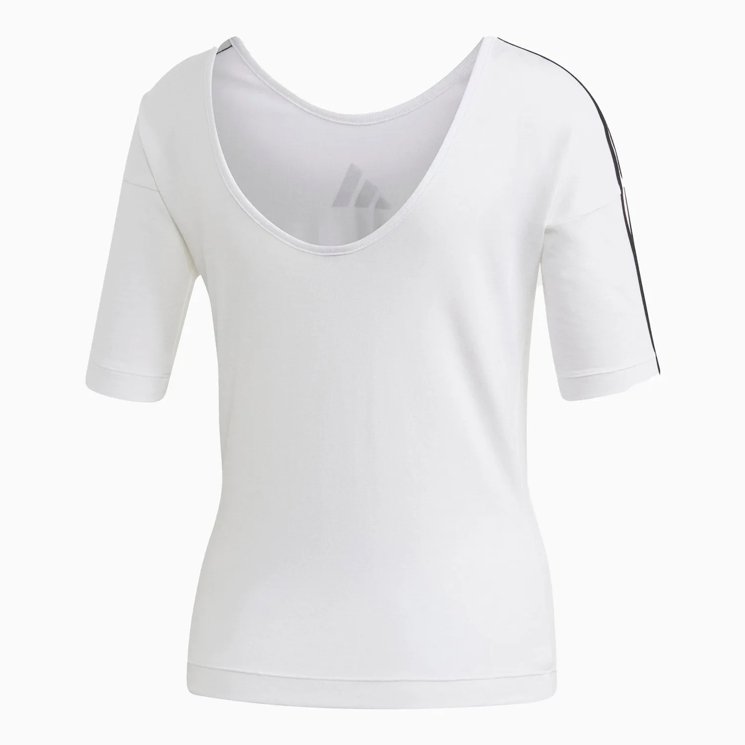 Women's Open Back 3-Stripes T Shirt