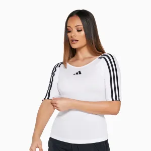Women's Open Back 3-Stripes T Shirt