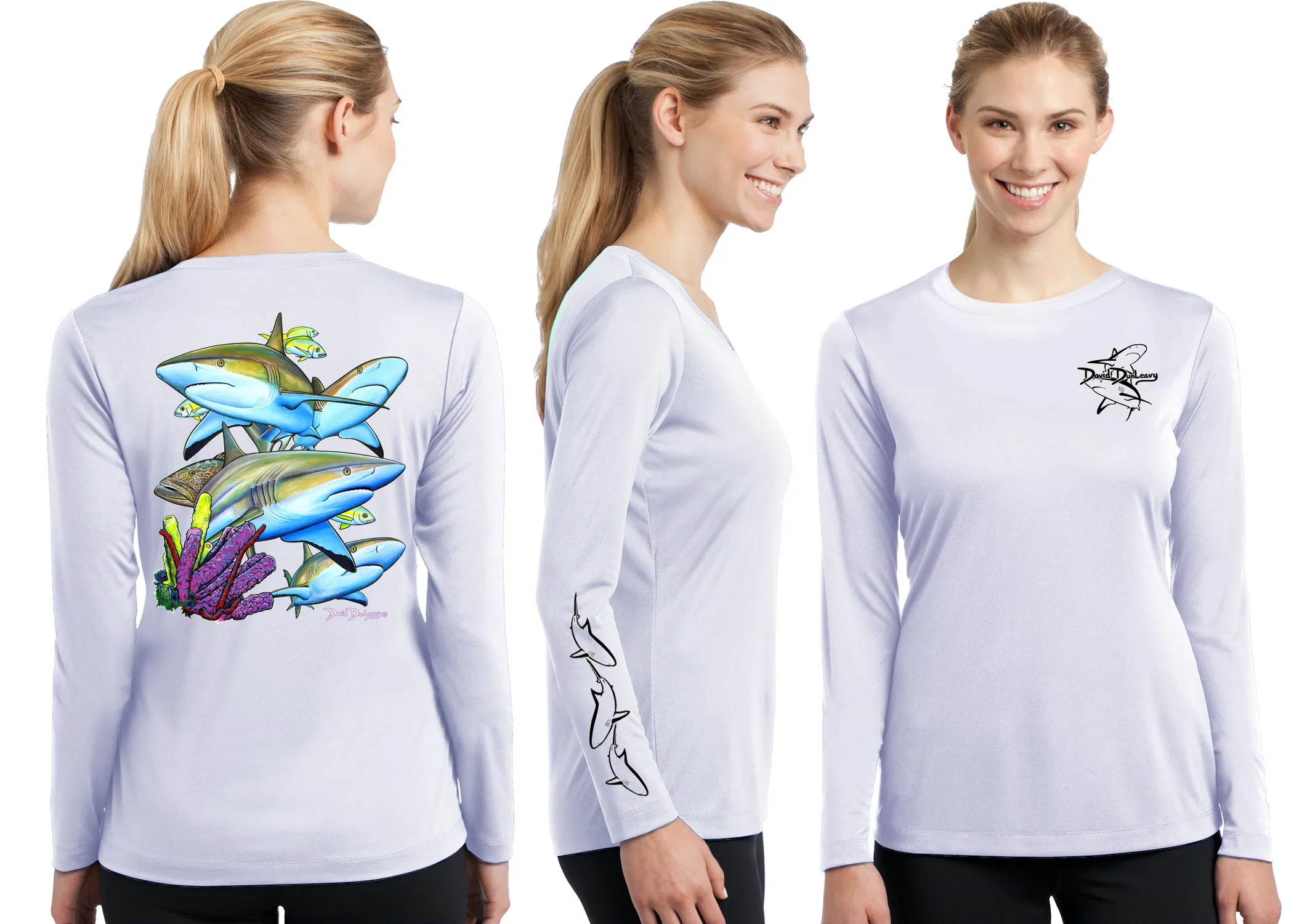 Women’s Performance Caribbean Reef Sharks Long Sleeve