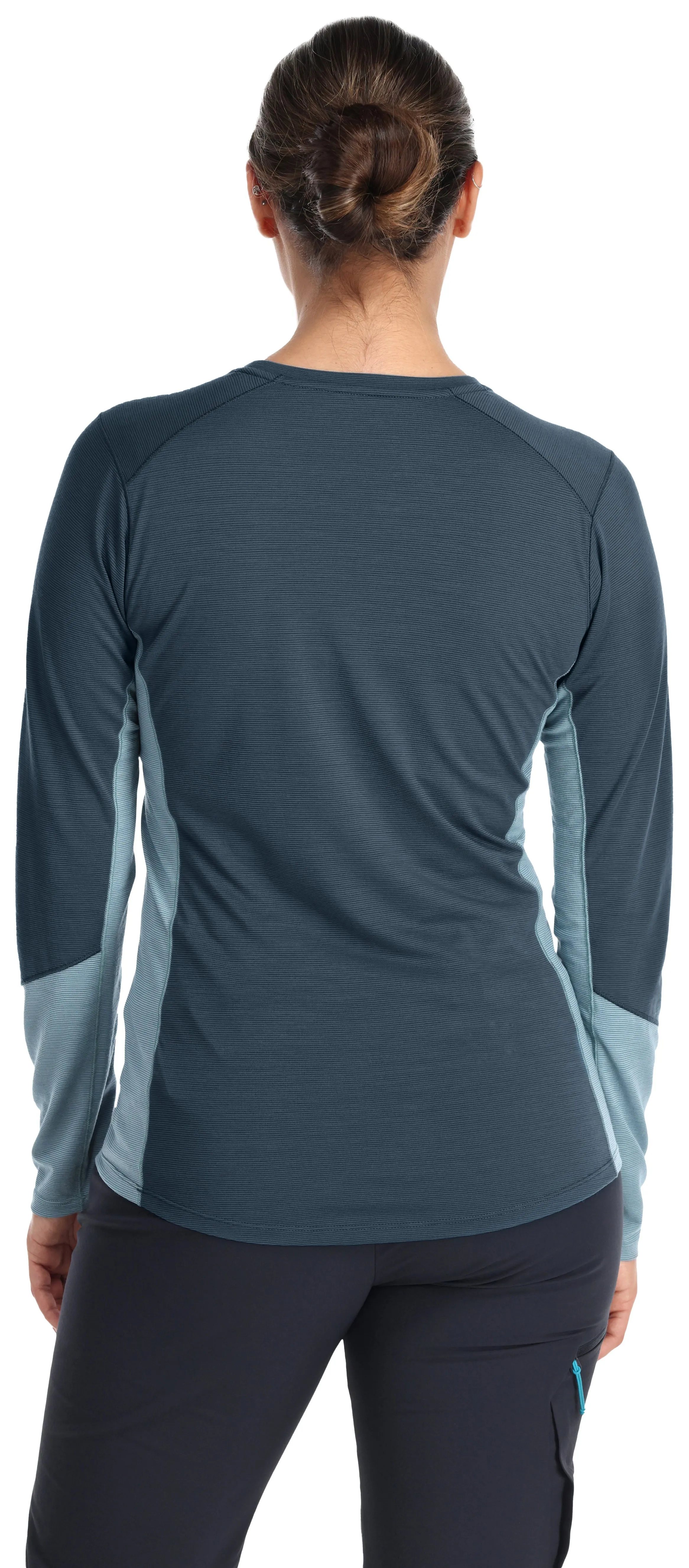 WOMEN'S SYNCRINO BASE LONG SLEEVE TEE - ORION BLUE