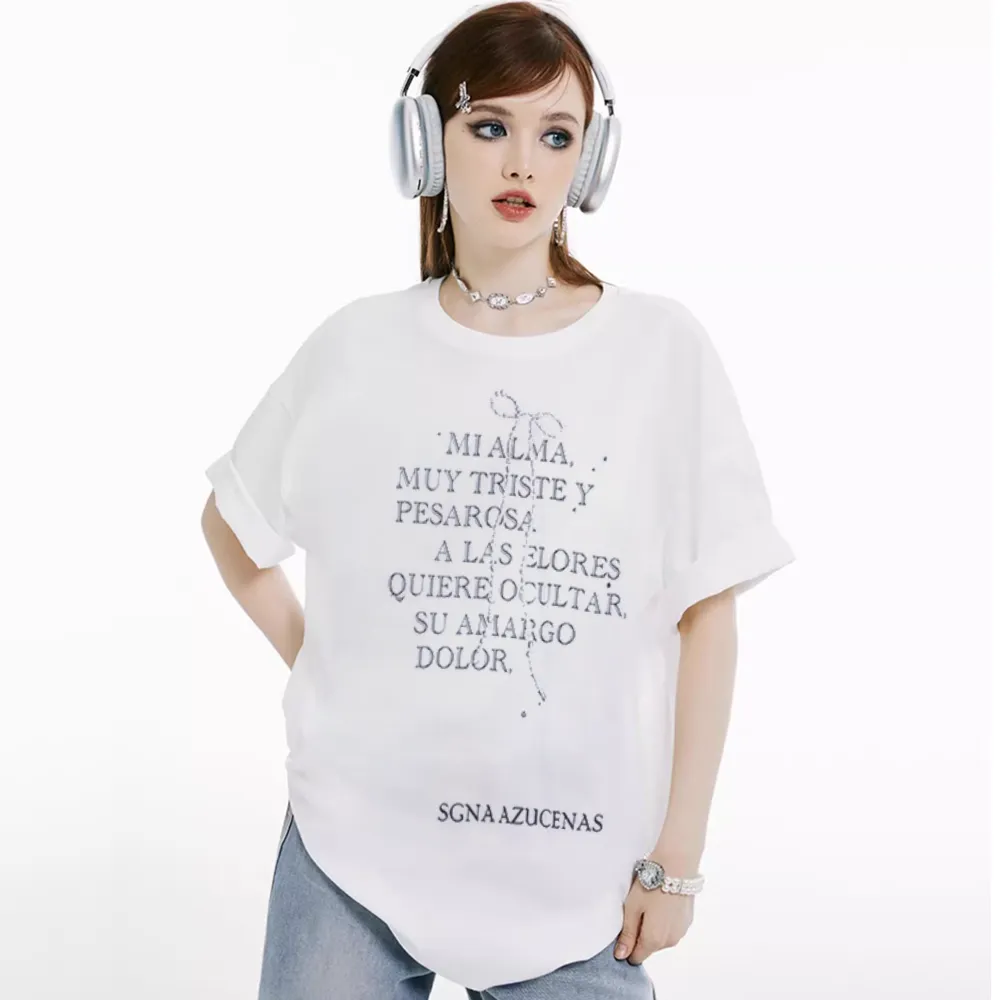 Women's Urban Lace Bow T-Shirt