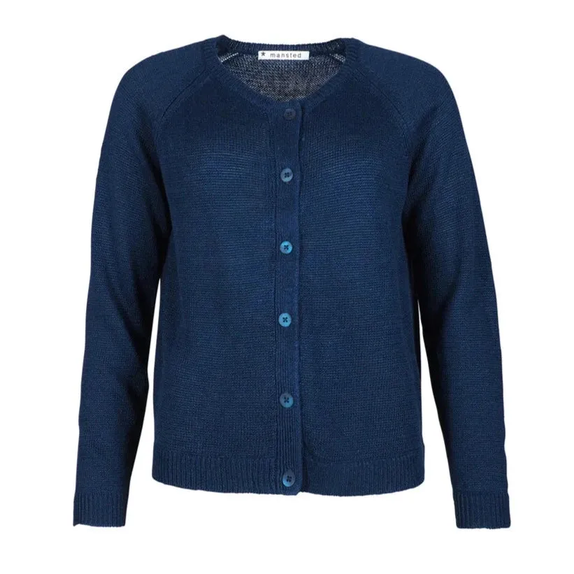 Yas Raglan Cardigan - Midnight