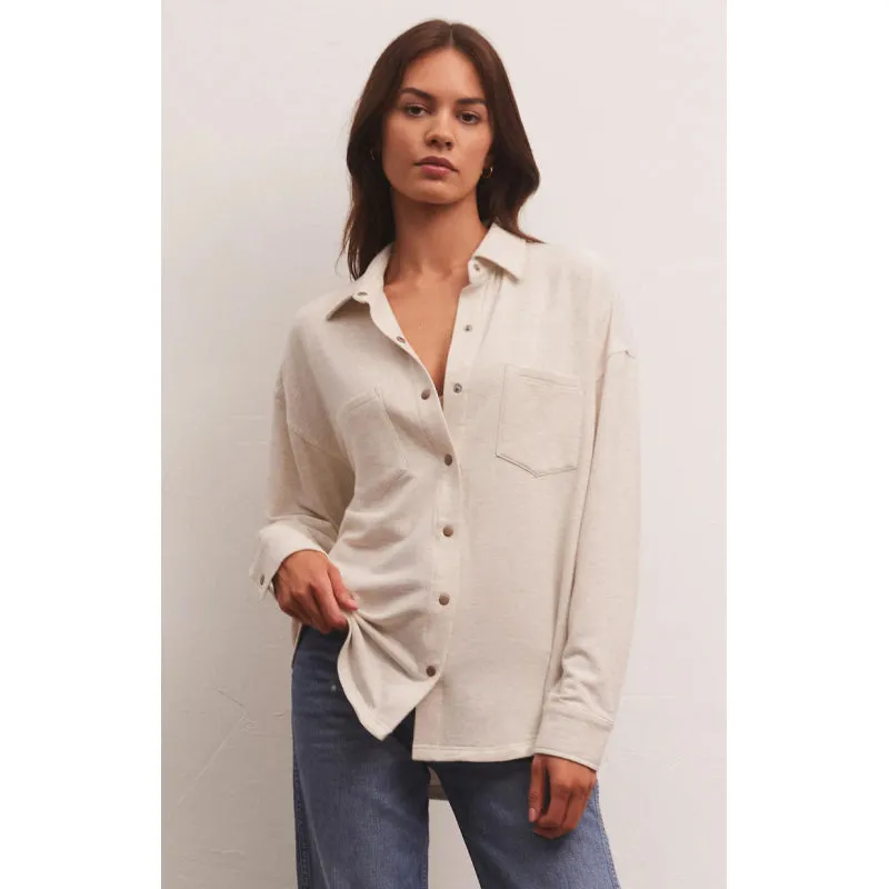 Z Supply WFH Modal Shirt Jacket